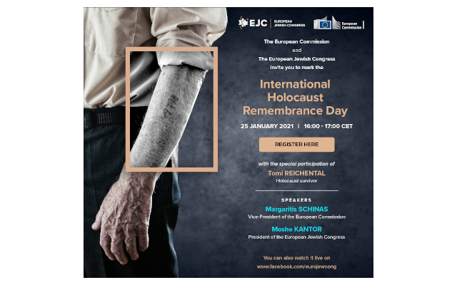 EJC to host joint International Holocaust Remembrance Day event with ...