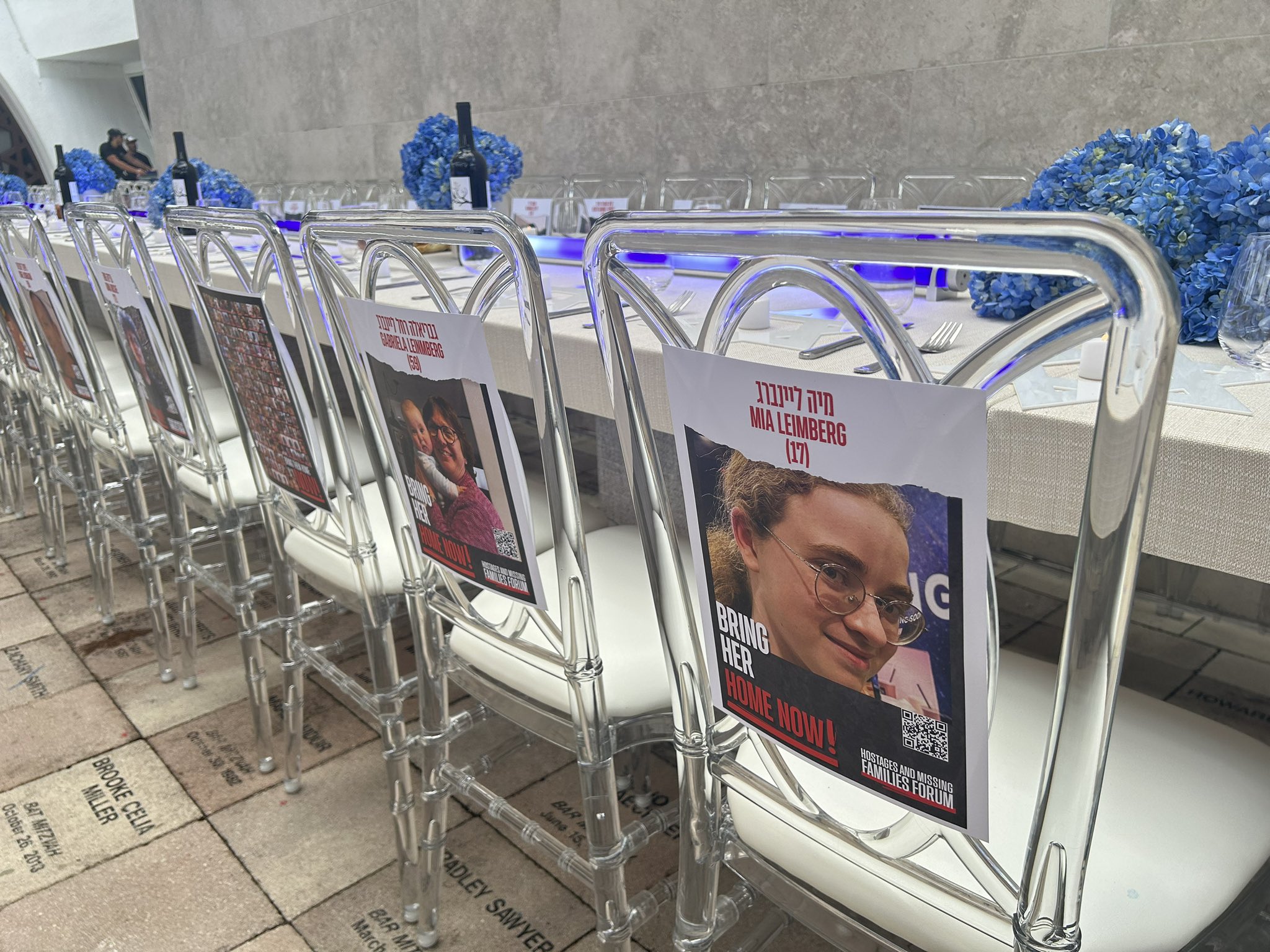 Jewish communities set Shabbat empty tables around the world - European