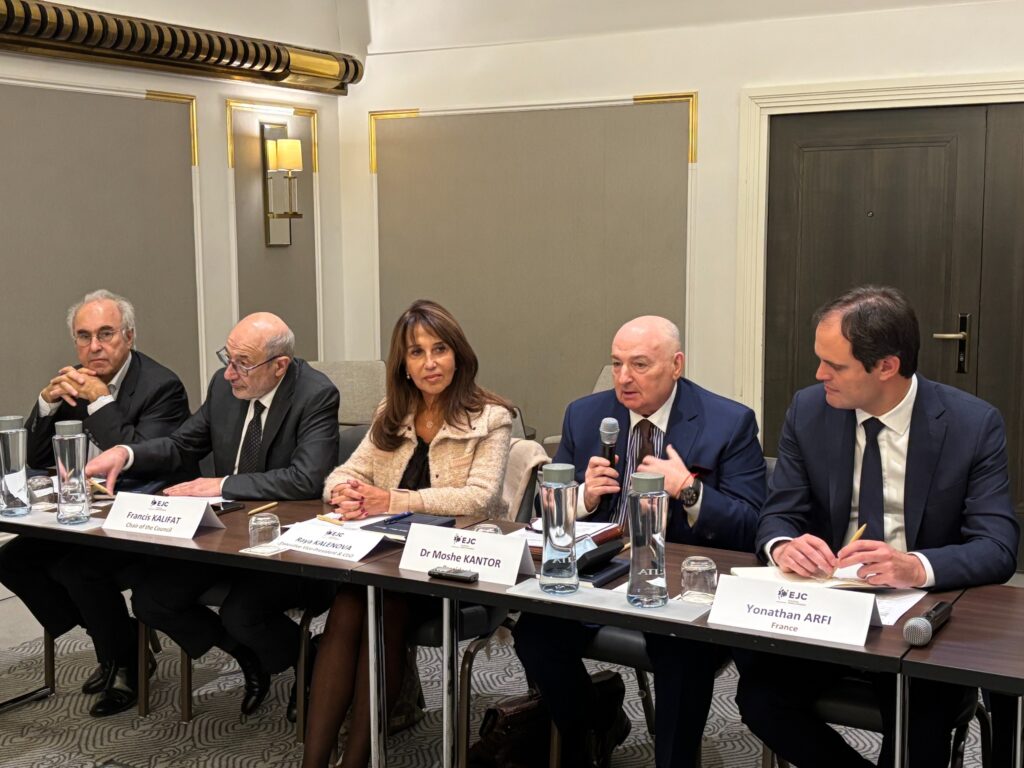 EJC President Dr Moshe Kantor
