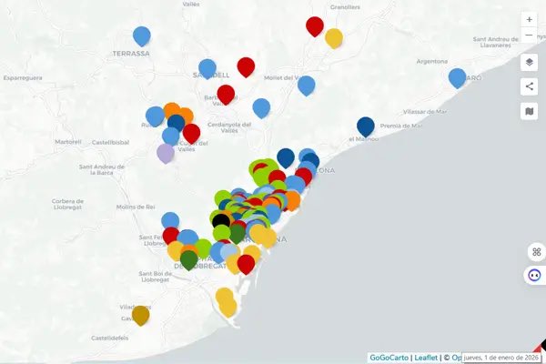 EJC expresses deep concern and condemnation over online map targeting Jewish and Israeli-linked entities in Catalonia