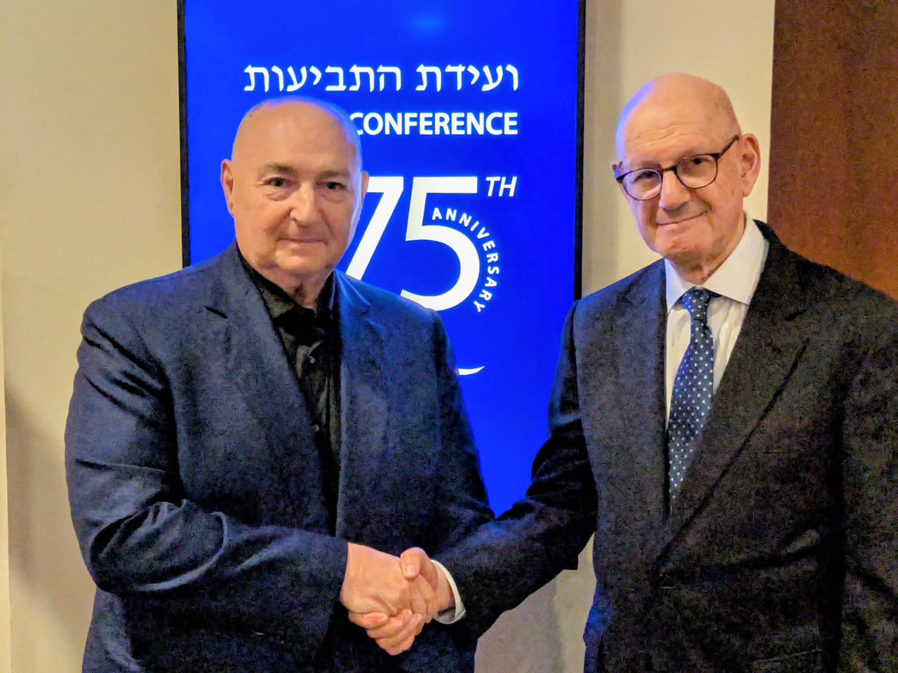 EJC President Dr Moshe Kantor holds meeting with B’nai B’rith International CEO Daniel S. Mariaschin in New York